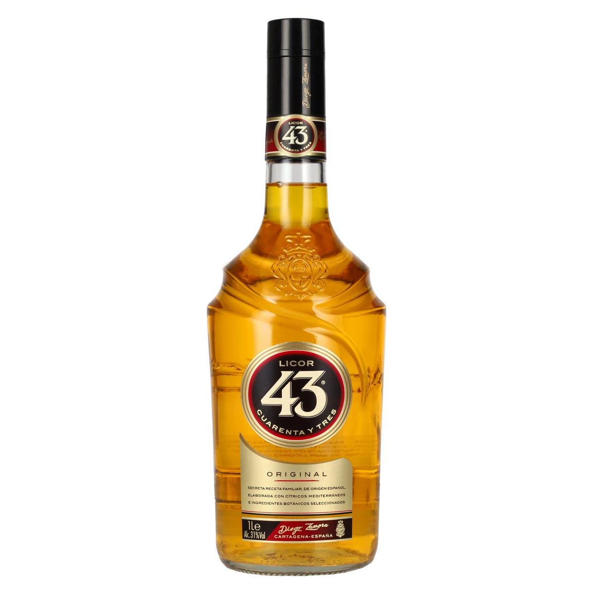 Licor 43 CUARENTA Y TRES ORIGINAL 31% vol. 1 litre