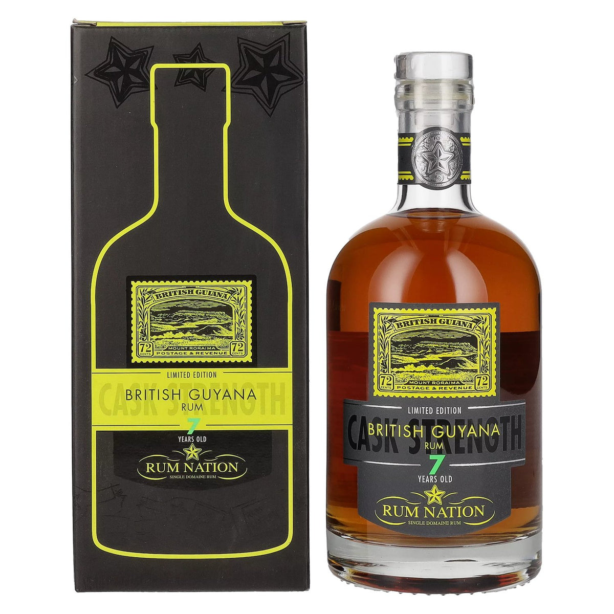 Rum Nation British Guyana 7 Years Old Limited Edition 59% ABV 0.7l in a gift box