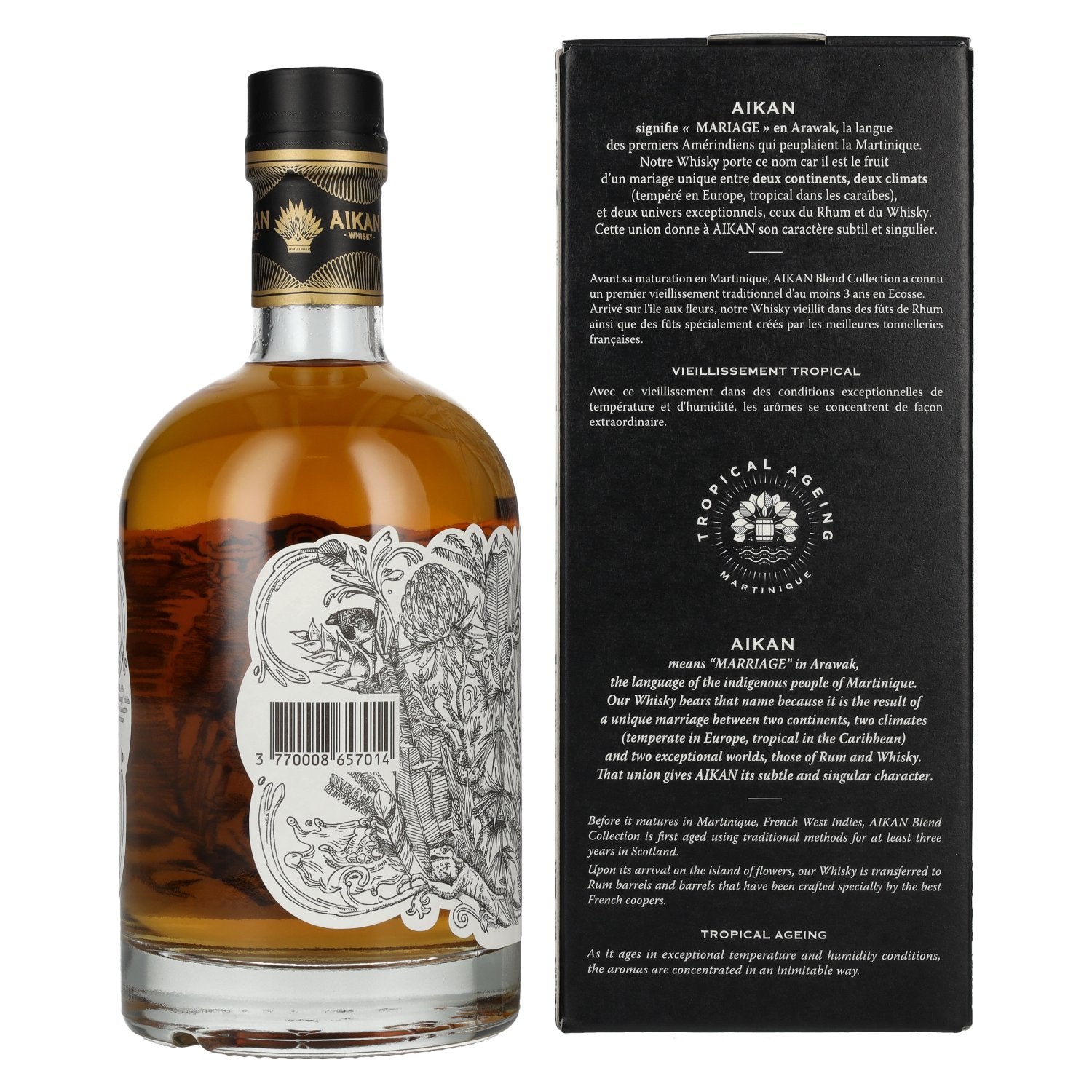 Aikan Whisky Blend Collection Batch No. 3 43% Vol. 0,5l in Geschenkbox