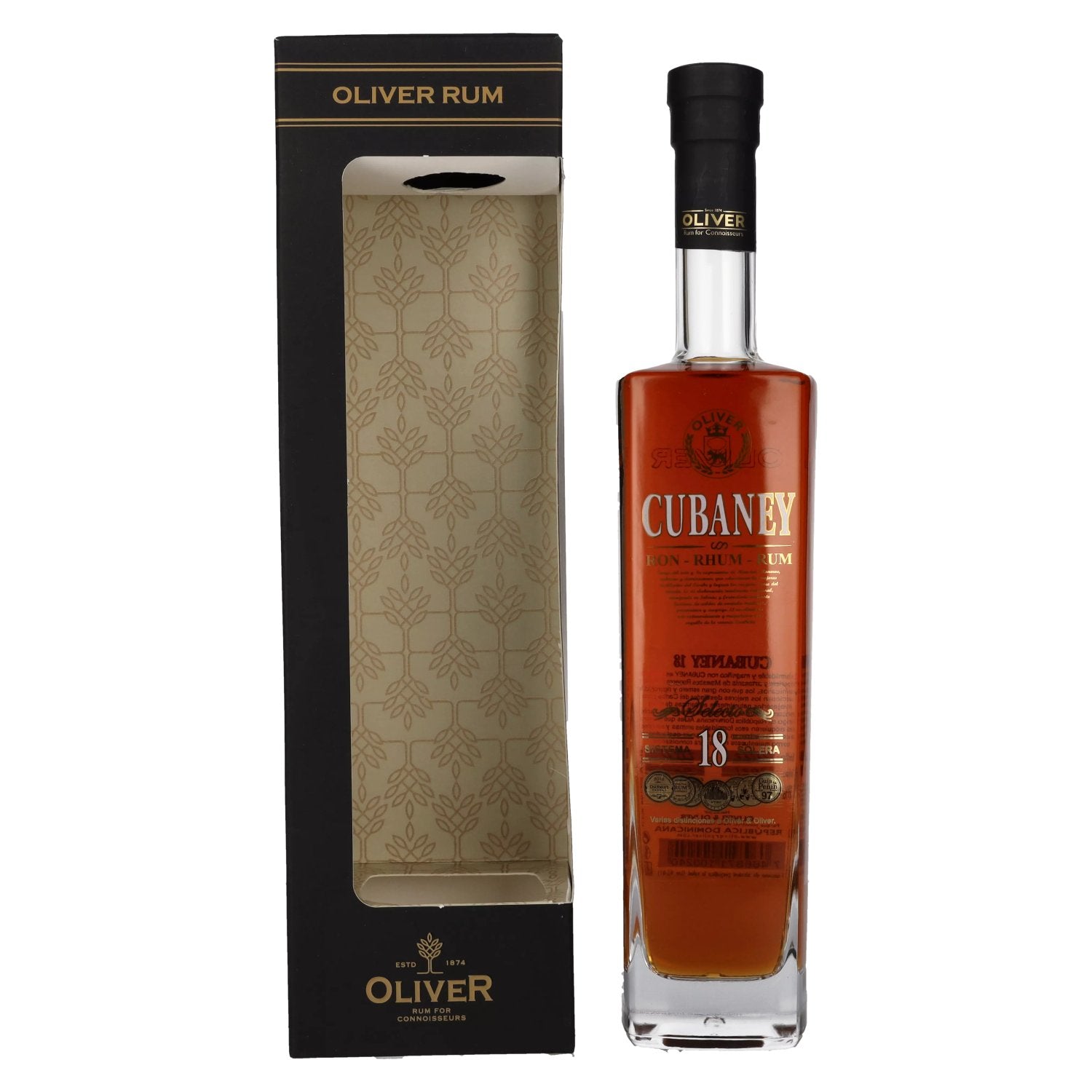 Ron Cubaney SELECTO 18 Sistema Solera 38% Vol. 0,7l in gift box