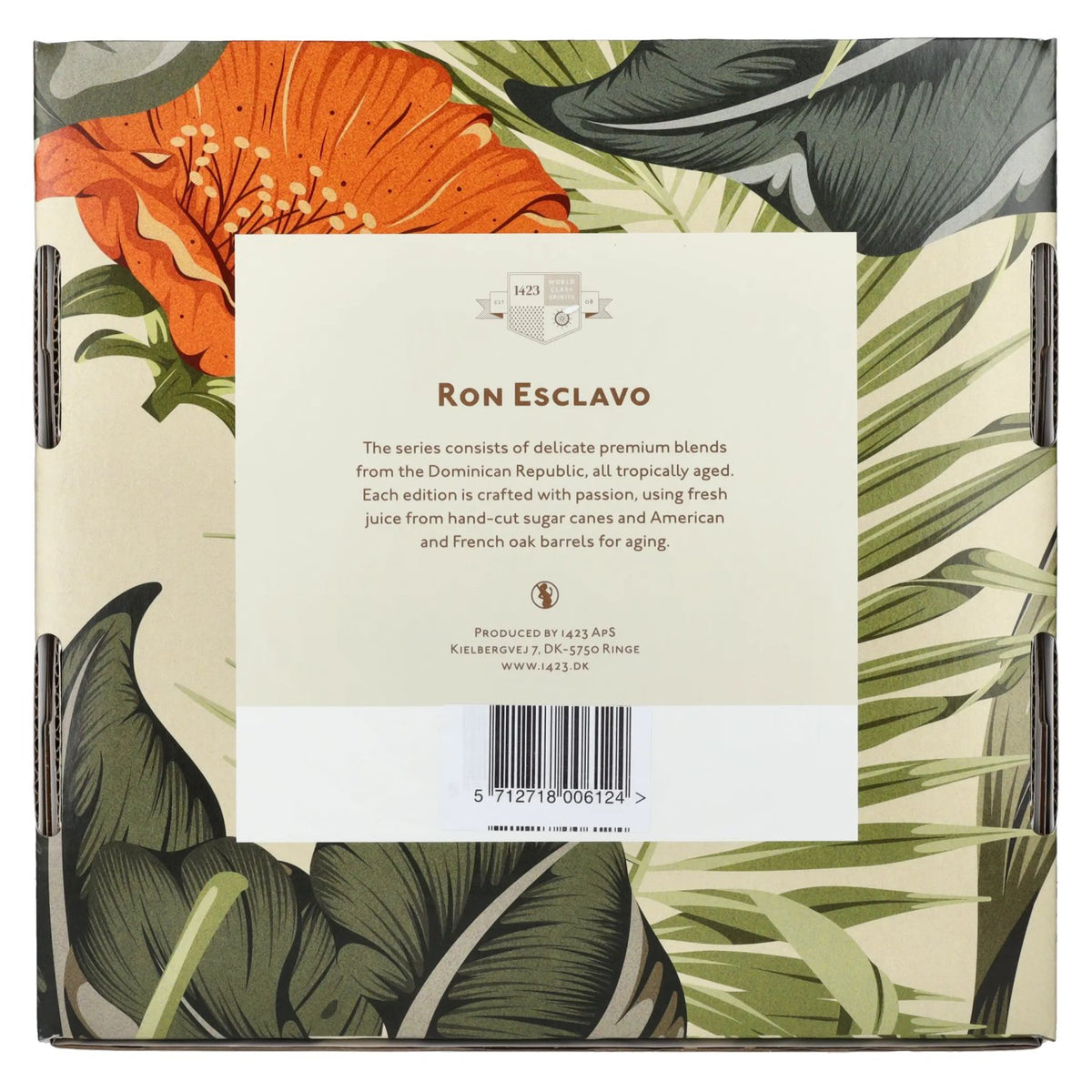 Ron Esclavo XO Ron Dominicana 42% Vol. 0,7l in Geschenkbox mit 2 Gläser