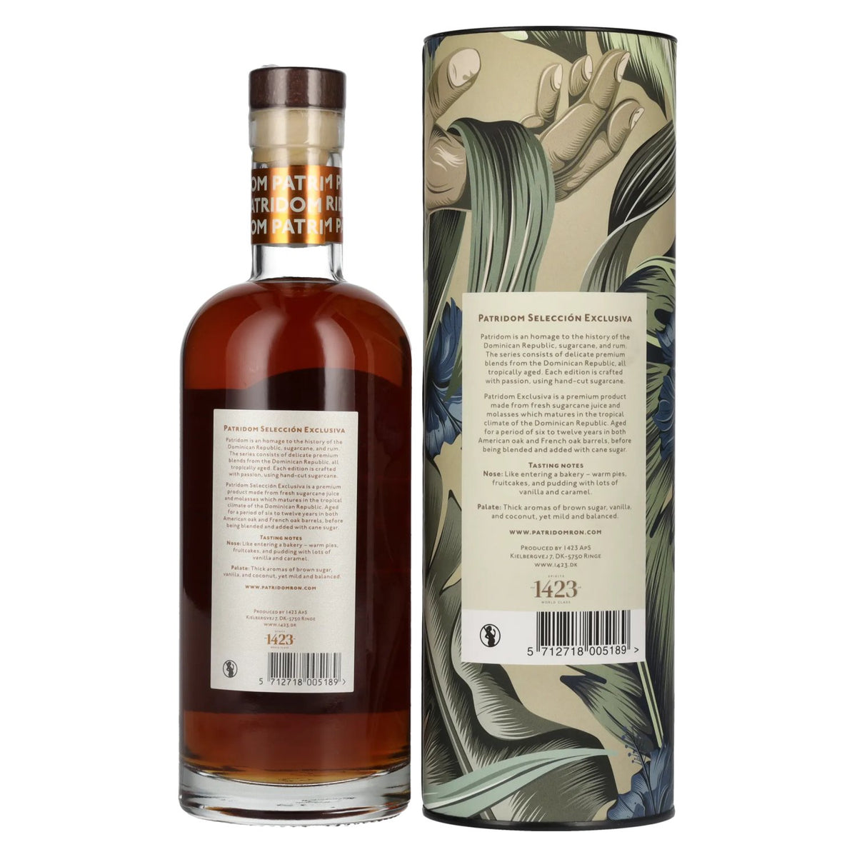 Patridom 12 Selección Exclusiva Spirit Drink 40% Vol. 0,7l in Geschenkbox