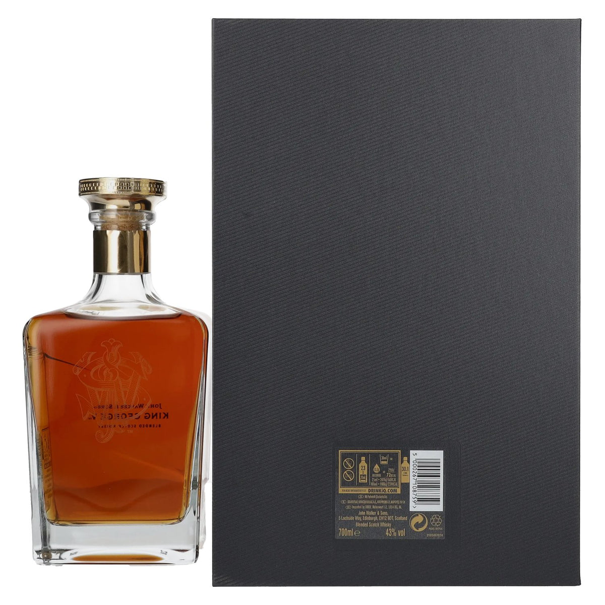 John Walker &amp; Sons KING George V Blended Scotch Whisky 43% vol. 0.7 l in a gift box
