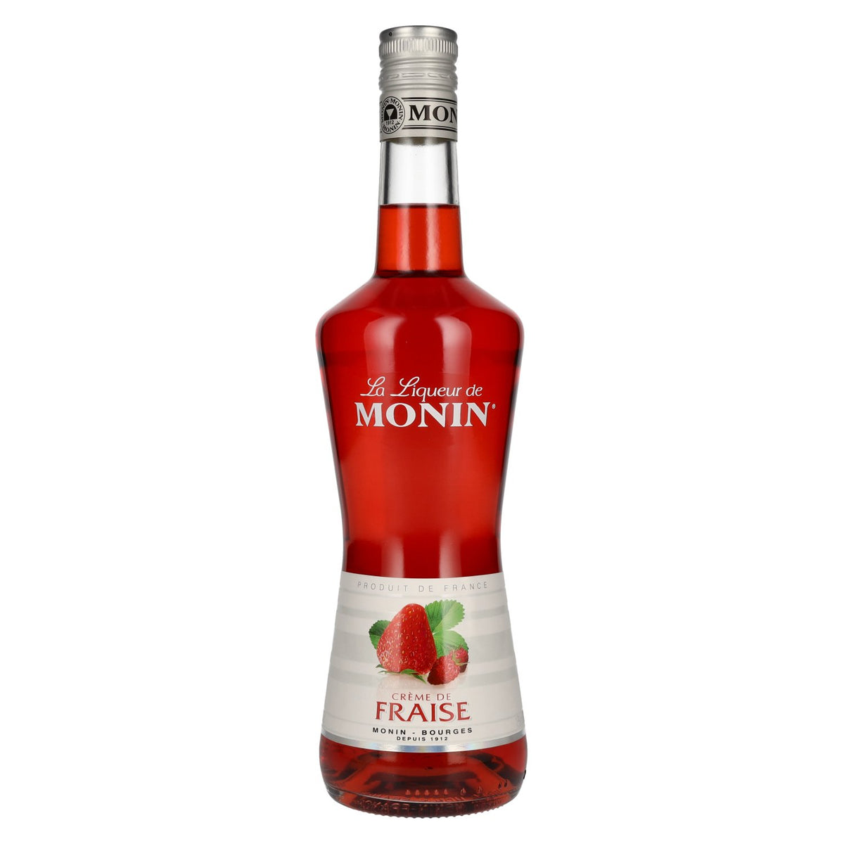 La liqueur Monin FRAISE 18 % vol. 0,7 l