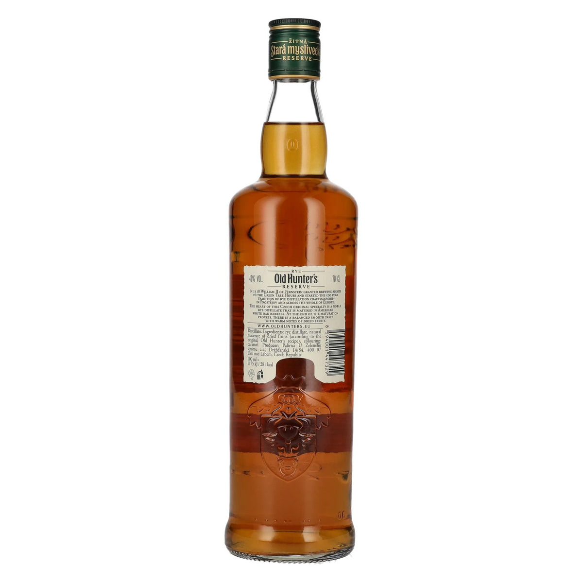Old Hunter's No. 4 Rye Reserve Whisky 40% vol. 0.7 l