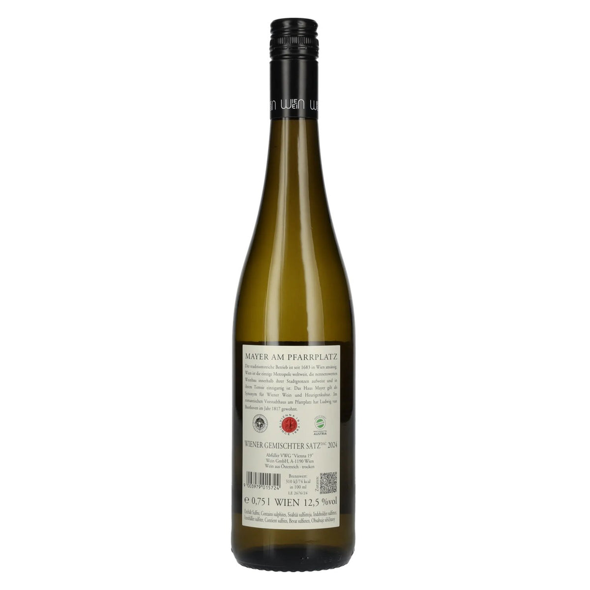 Mayer am Pfarrplatz Wiener Gemischter Satz DAC 2024 12,5% Vol. 0,75l