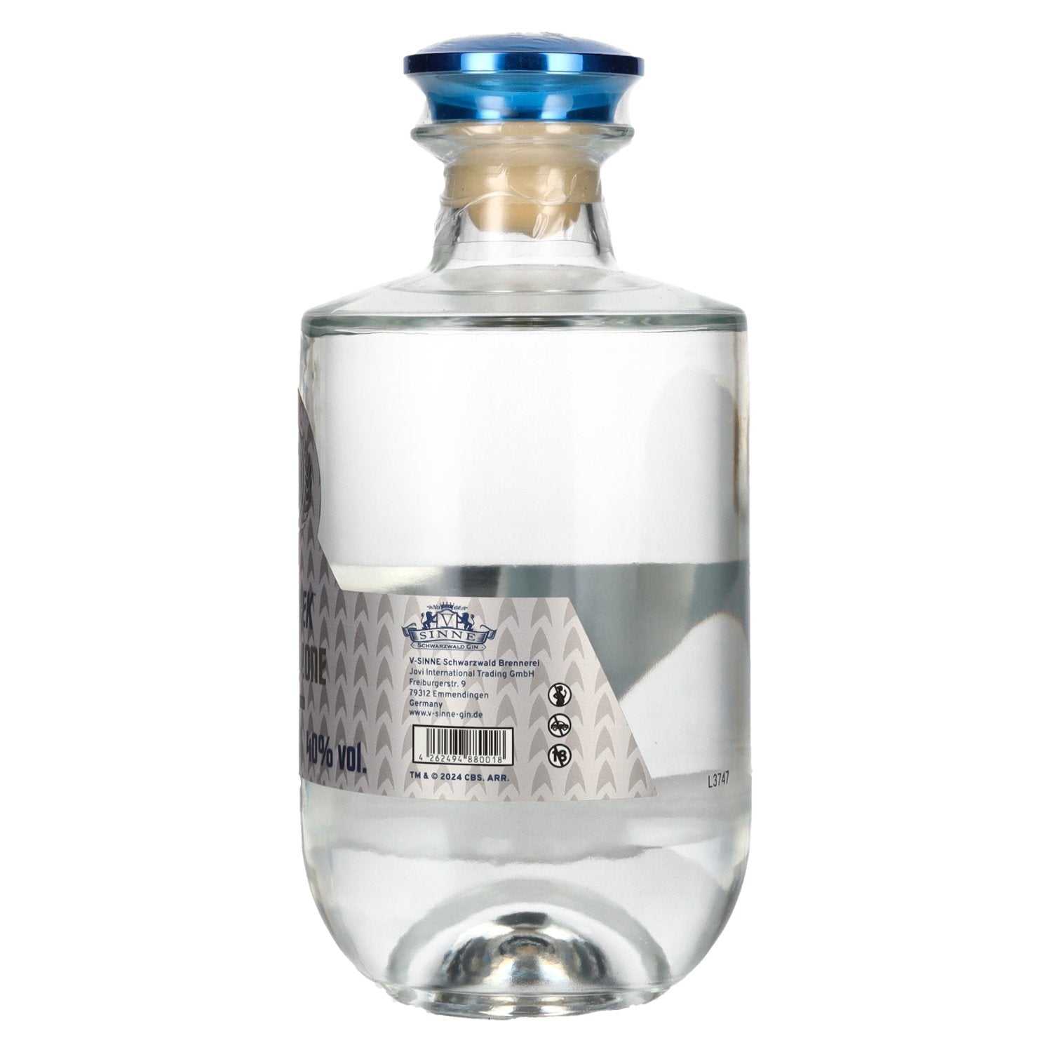 V-Sinne Black Forest STAR TREK Neutral Zone Vodka 40% Vol. 0.7l