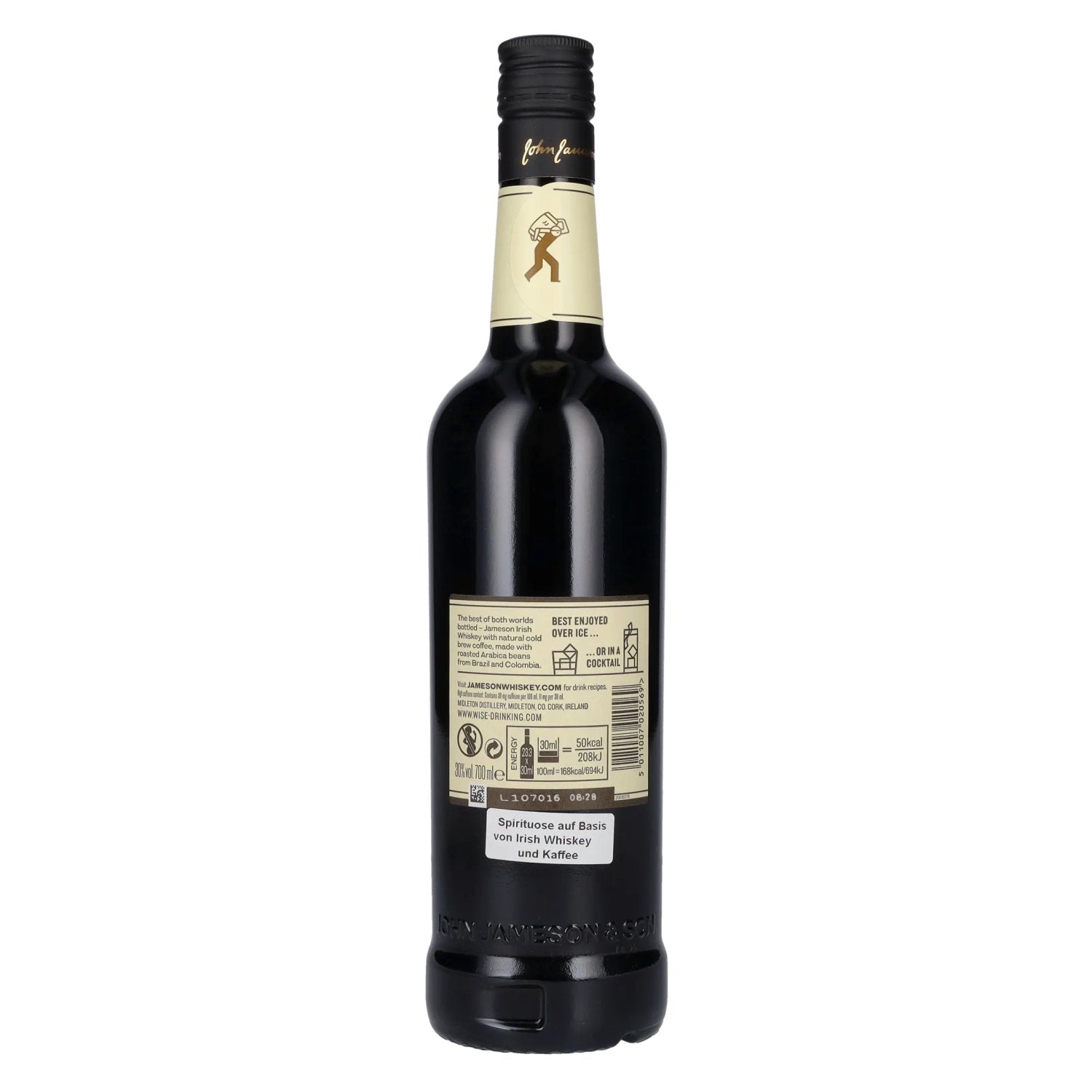 Jameson COLD BREW Whiskey & Coffee Spirit Drink 30% Vol. 0,7l