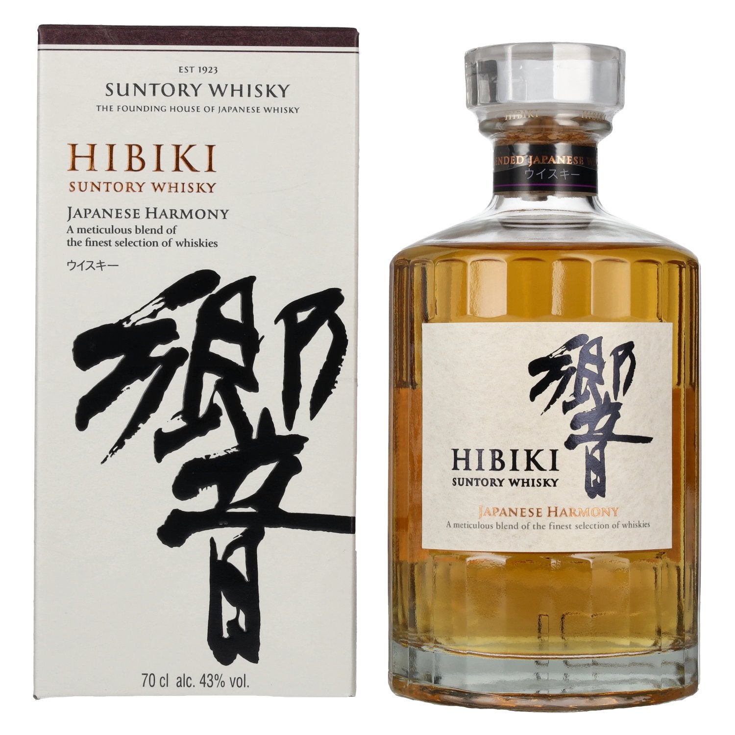 Suntory Hibiki Japanese Harmony 43% Vol. 0,7l in geschenkverpakking