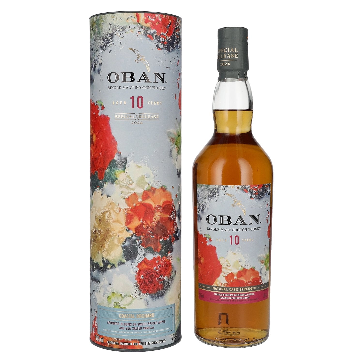 Oban 10 Years Old Coastal Orchard Single Malt Special Release 2024 58% Vol. 0,7l en boîte cadeau