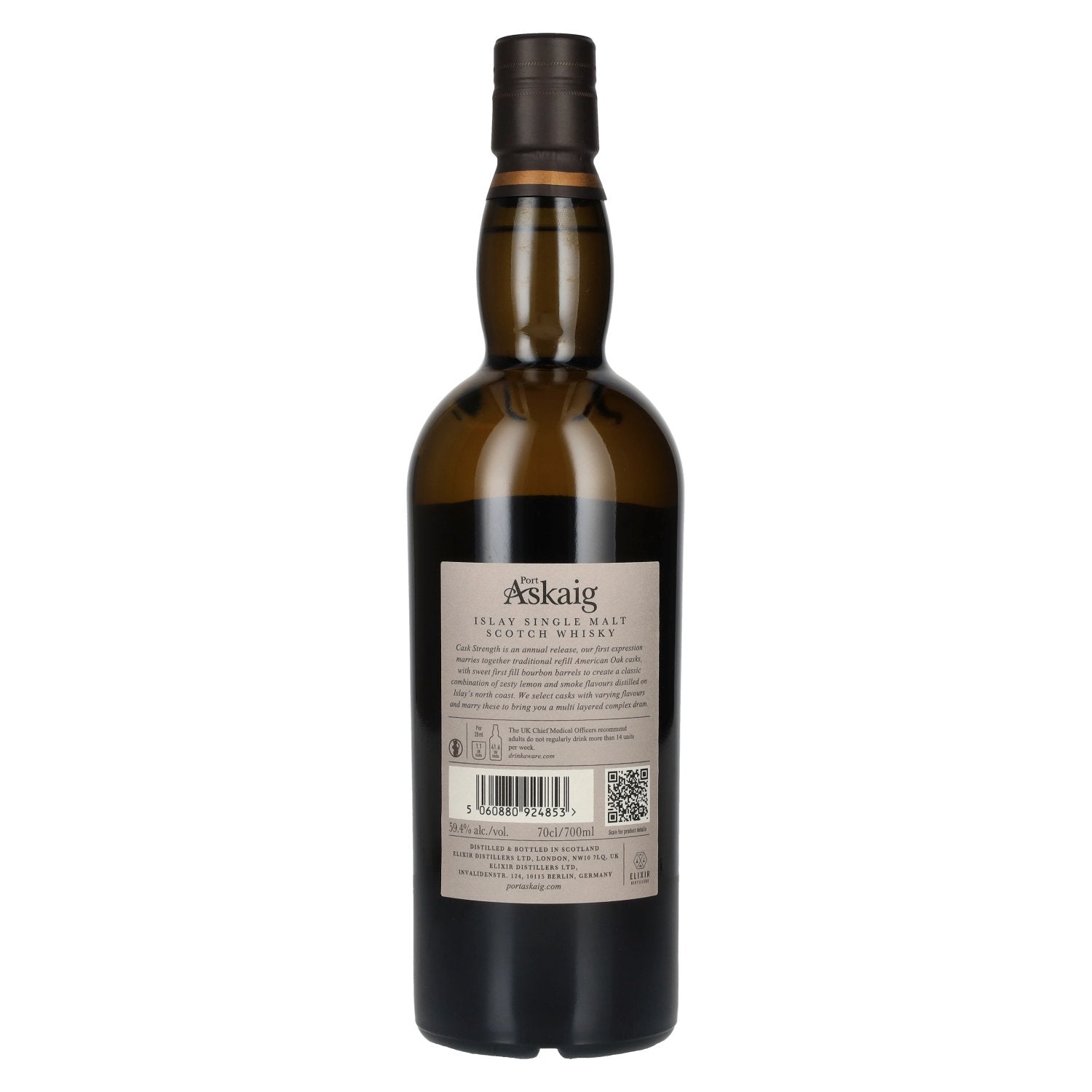Port Askaig Islay CASK STRENGTH Islay Single Malt #01-2023 59,4% Vol. 0,7l