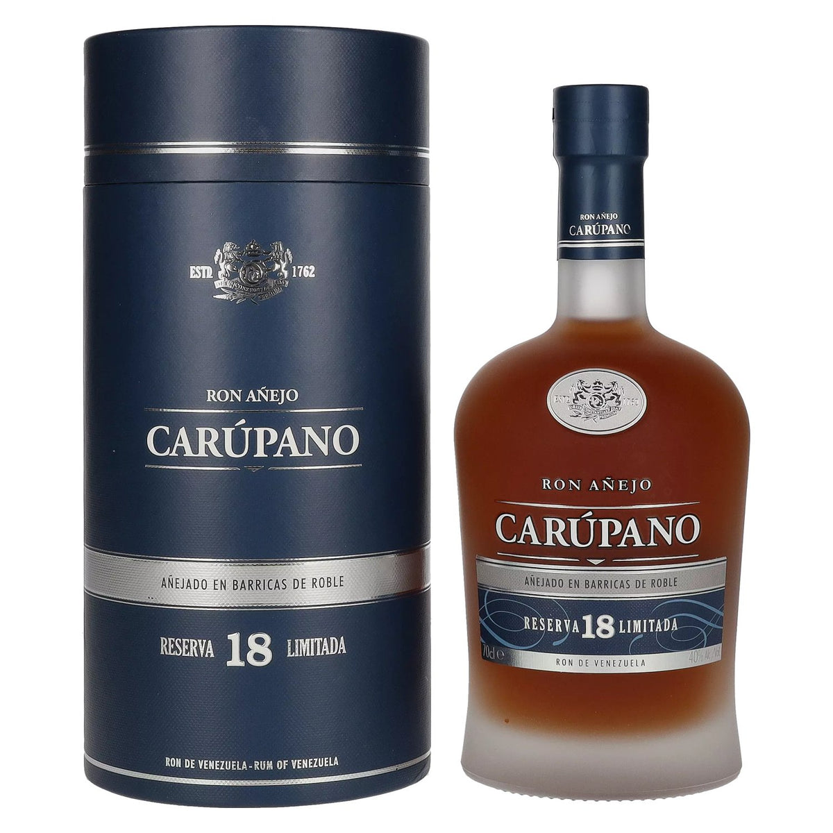 Ron Añejo Carúpano Reserva 18 Limitada 40% vol. 0,7 l in geschenkverpakking