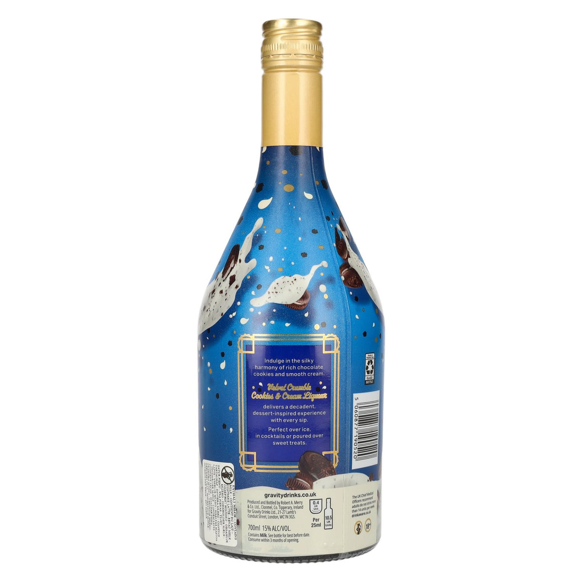 Velvet Crumble Cookies &amp; Cream-likeur 15% vol. 0,7 l