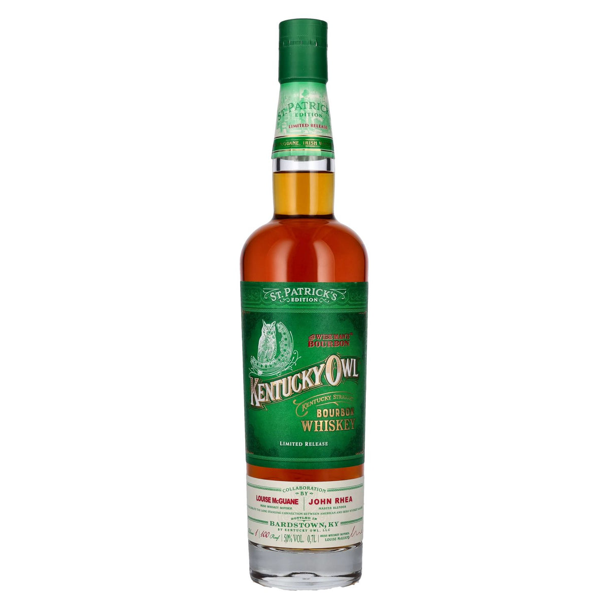 Kentucky Owl Bourbon Whisky ST. PATRICK'S EDITION 50% ABV 0.7l