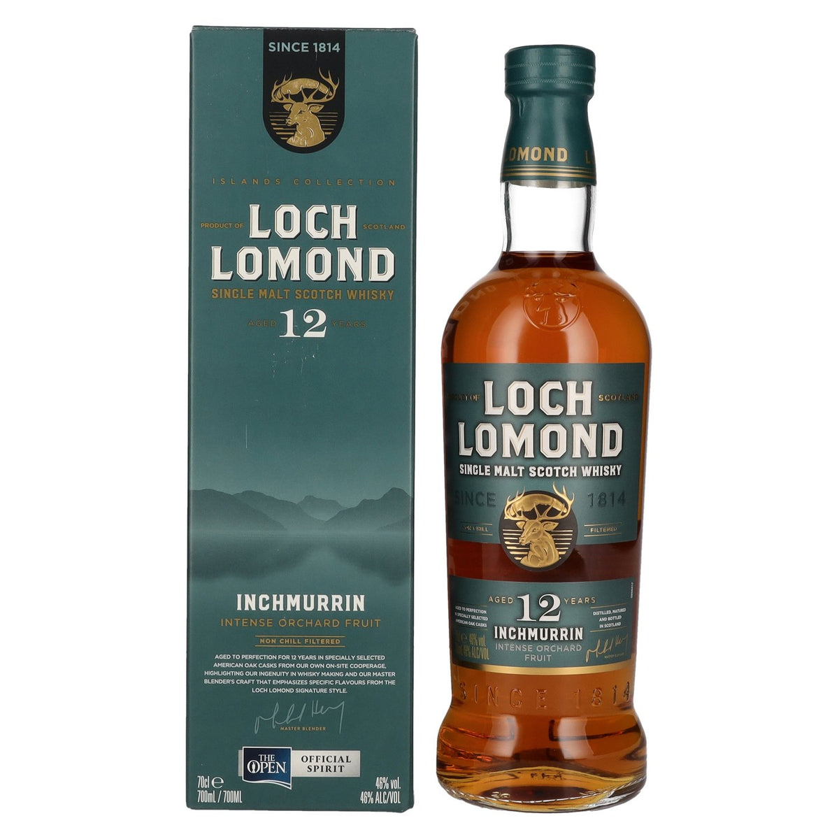 Loch Lomond Inchmurrin 12 jaar oud 46% vol. 0,7 l in geschenkverpakking