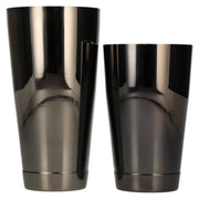 Cocktail Shaker mit Edelstahl Becher anthrazit-braun