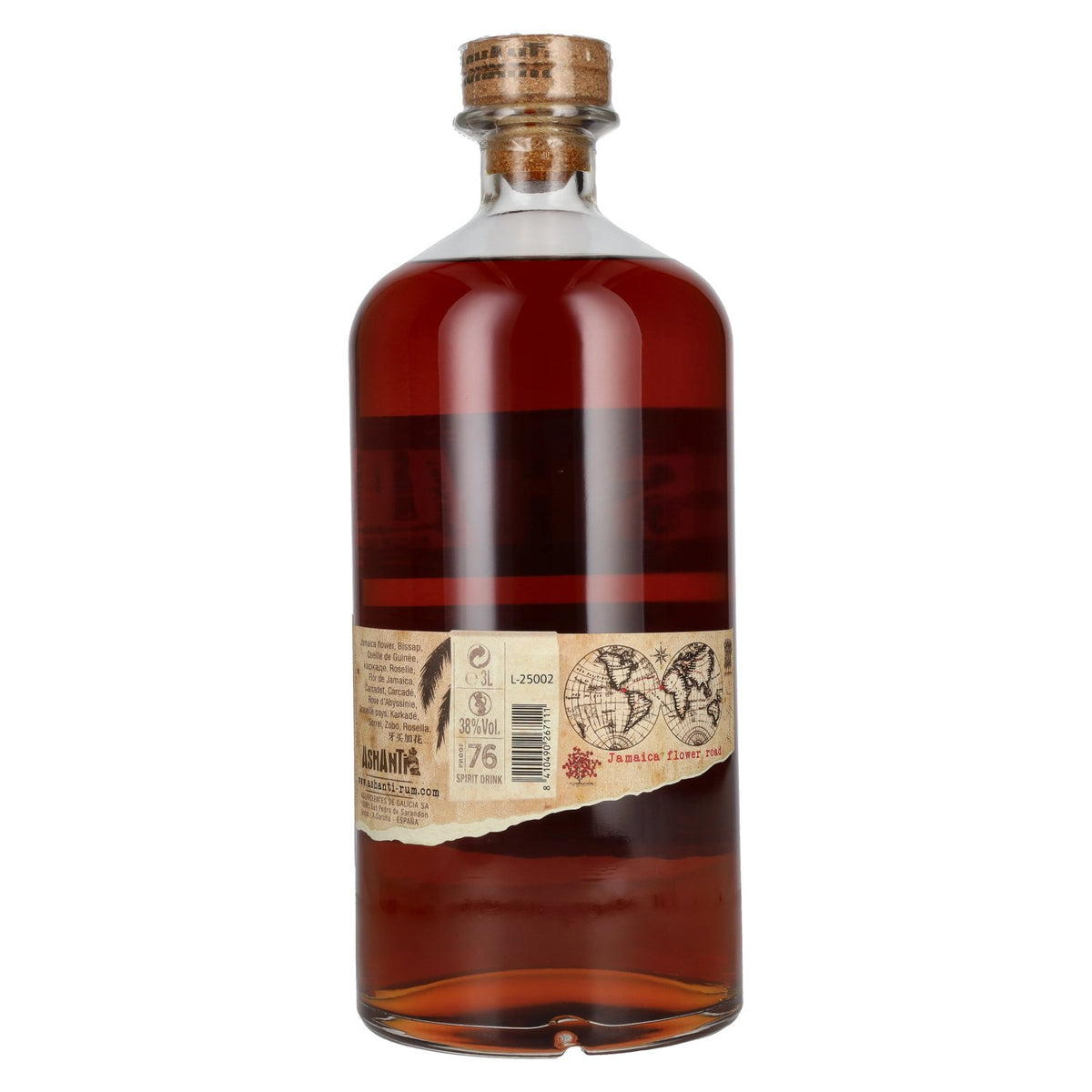 Ashanti Spiced Red 38 % vol. 3 l