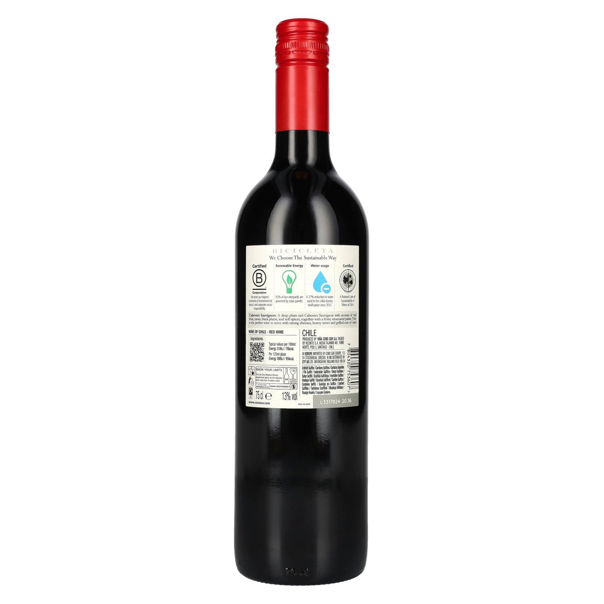 Cono Sur Bicicleta Reserva Cabernet Sauvignon 2022 13 % vol. 0,75 l
