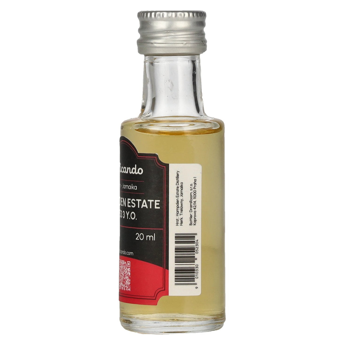 Hampden Estate Rum 1753 3 jaar oude pure Jamaicaanse single rum 46% vol. 0,02 l
