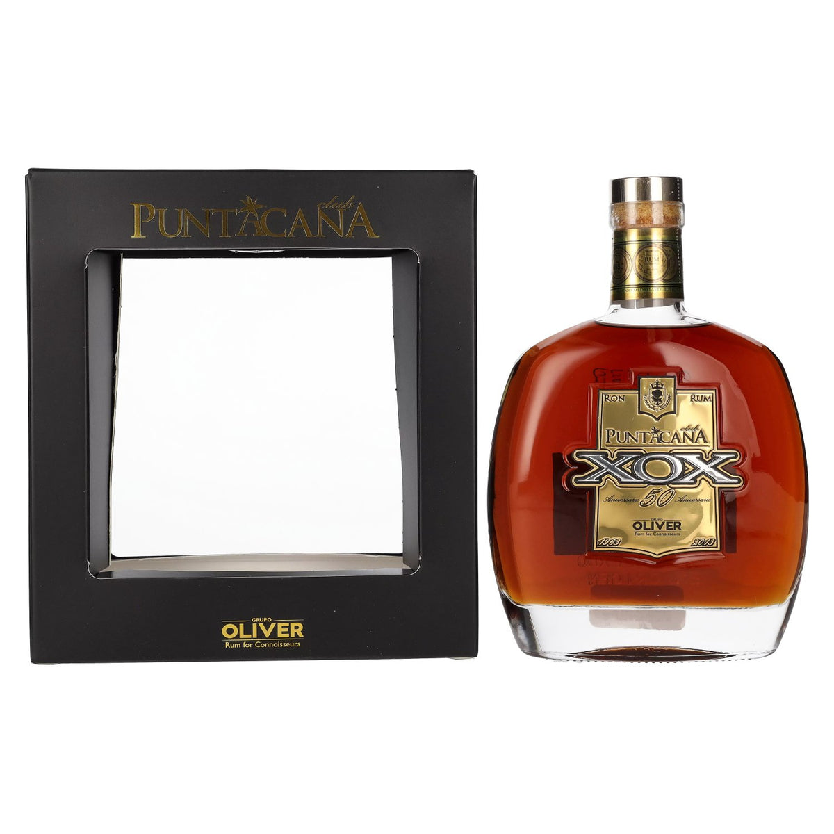 Puntacana Club XOX Rum 50 Aniversario 40% vol. 0,7 l in geschenkverpakking