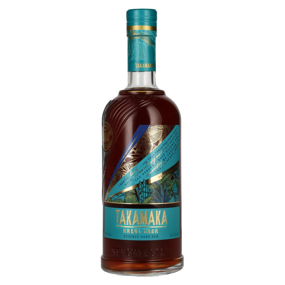 Takamaka KREOL CASK Reserve Dark Rum 40.3% vol. 0.7 l