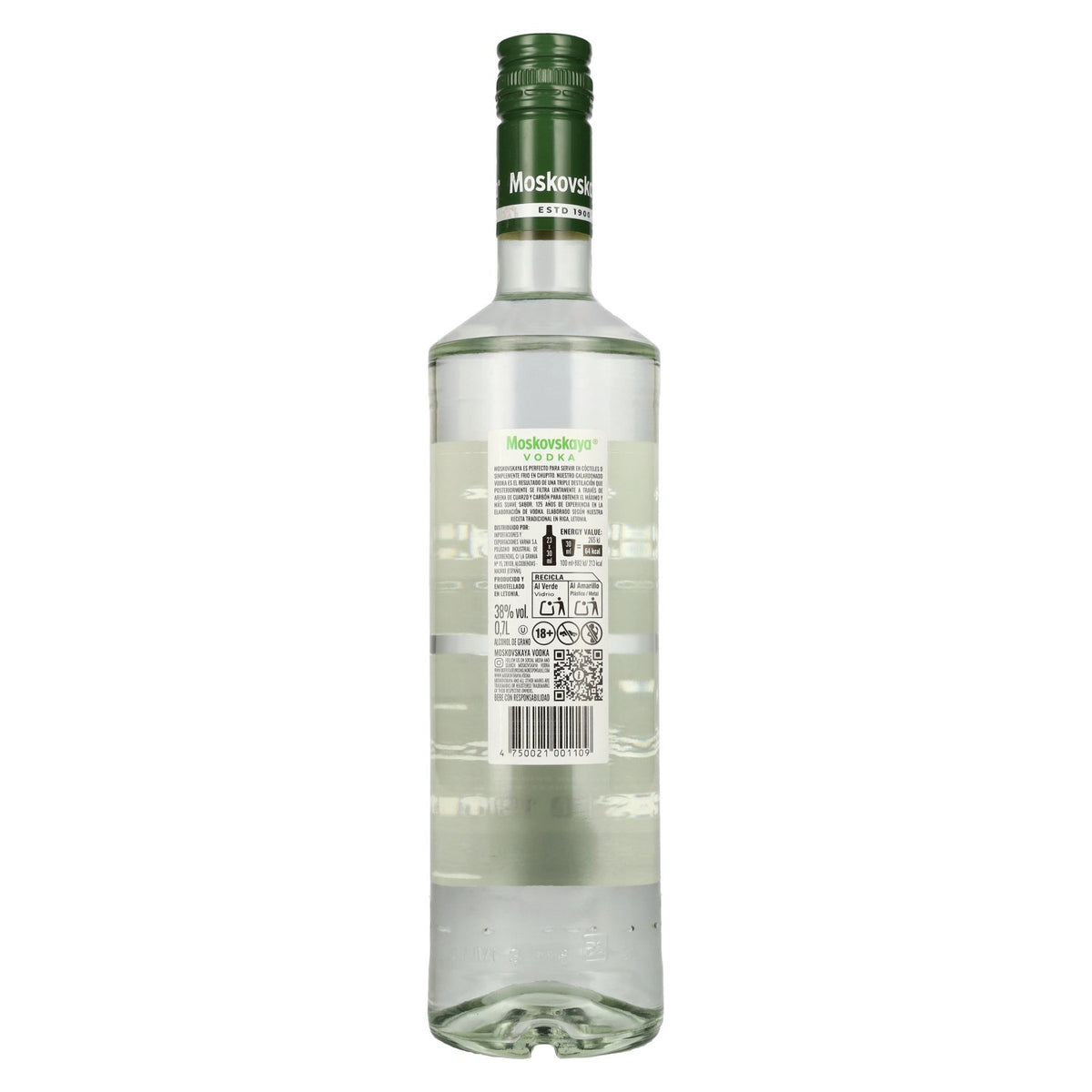 Moskovskaya Vodka FKP 38% vol. 0,7 l
