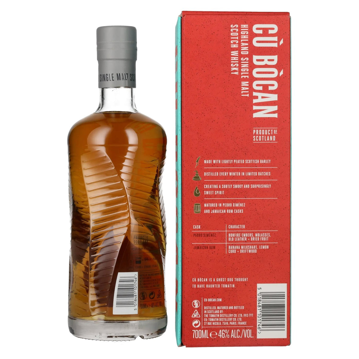 Tomatin CÙ BÒCAN Creation #6 Highland Single Malt 46 % vol., 0,7 l, dans un coffret cadeau