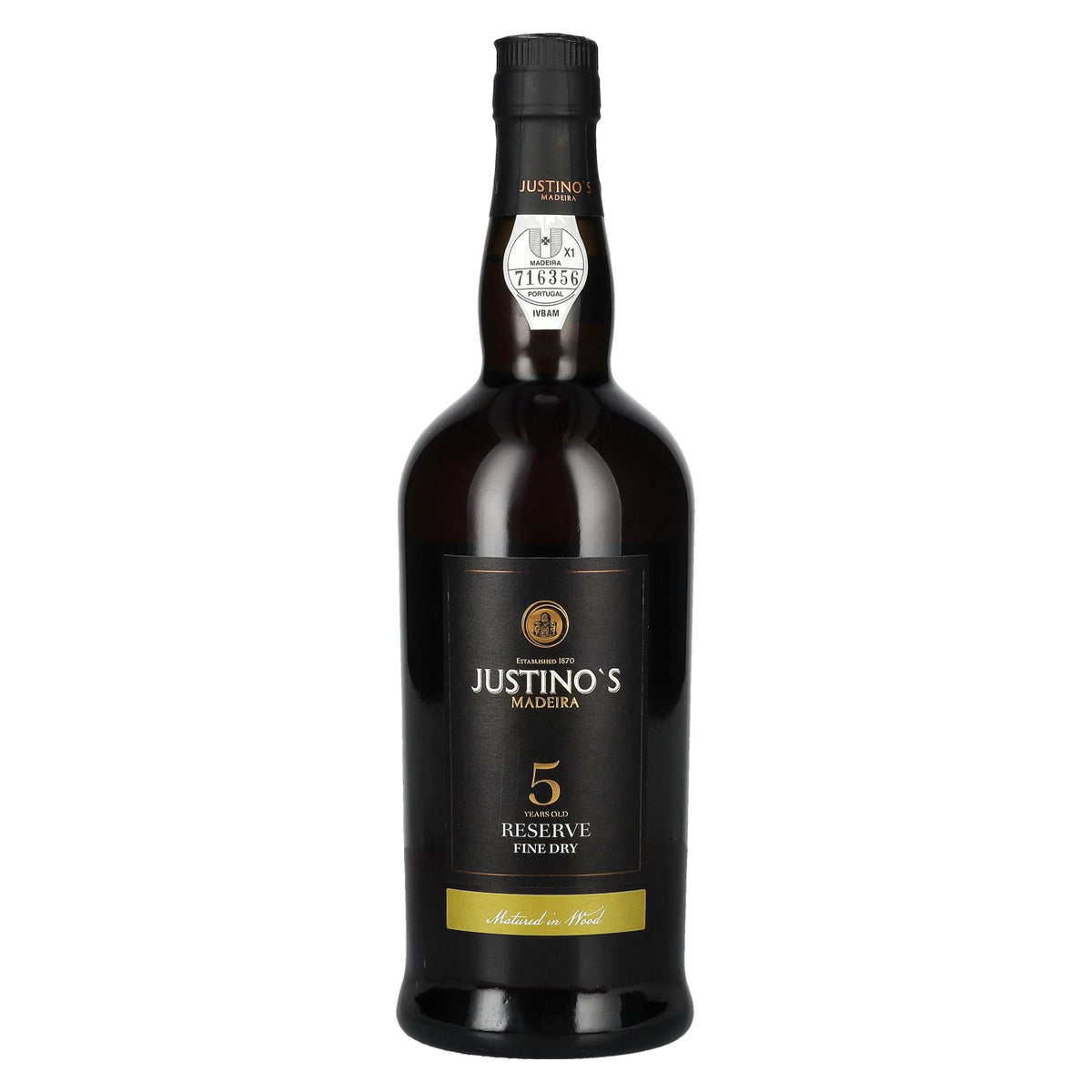 Justino's Madeira 5 Years Old RESERVE Fine Dry 19% vol. 0,75 l