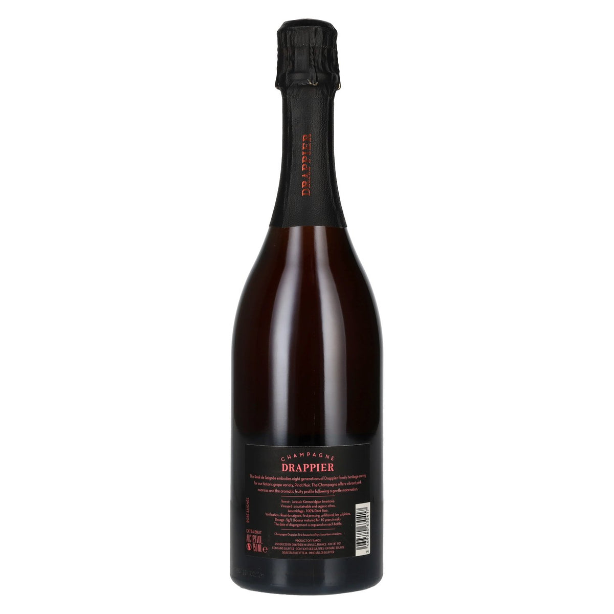 Drappier Champagne Rosé de Saignée Brut 12% Vol. 0,75l