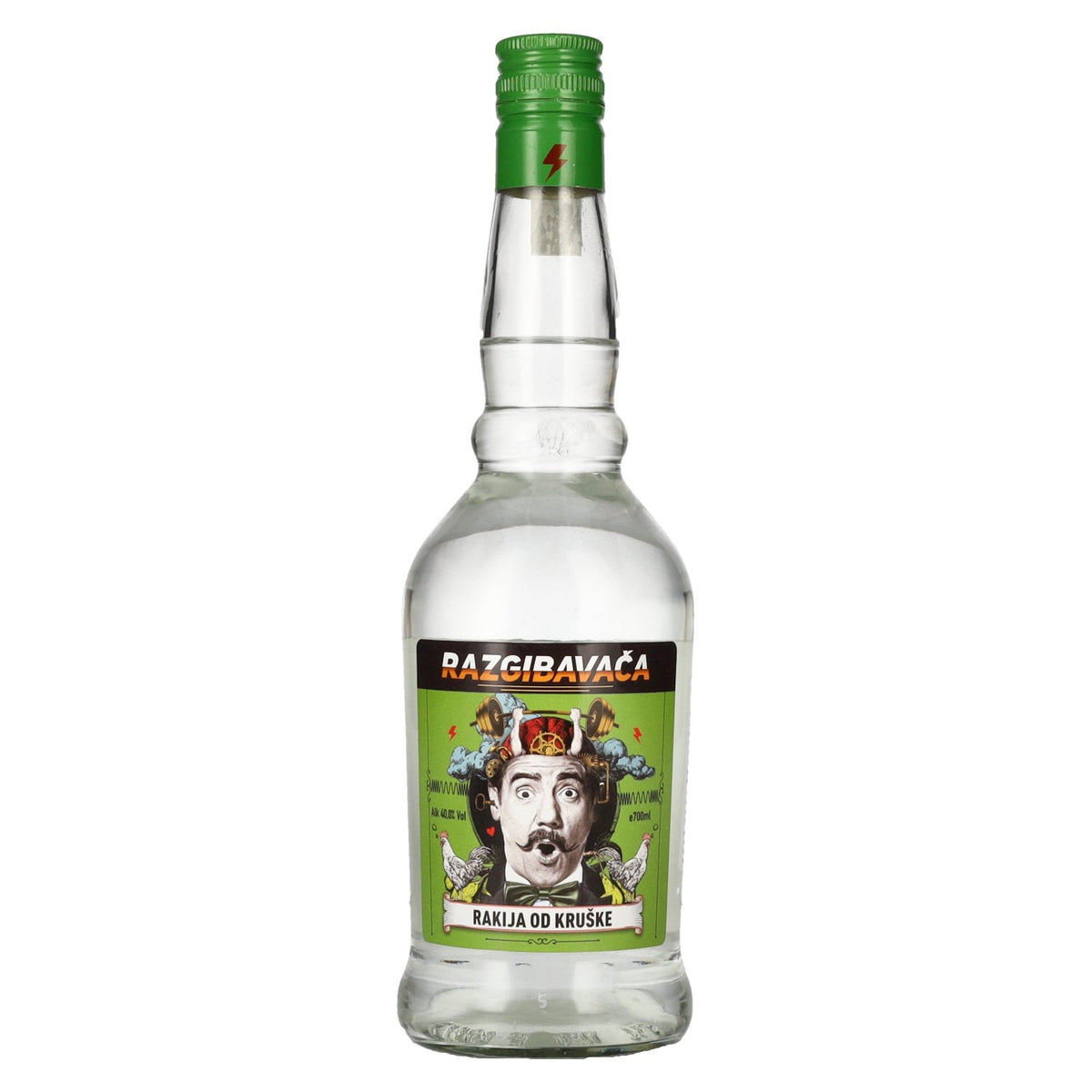 Razgibavača Rakija Od Kruške Pear Brandy 40% vol. 0.7 l