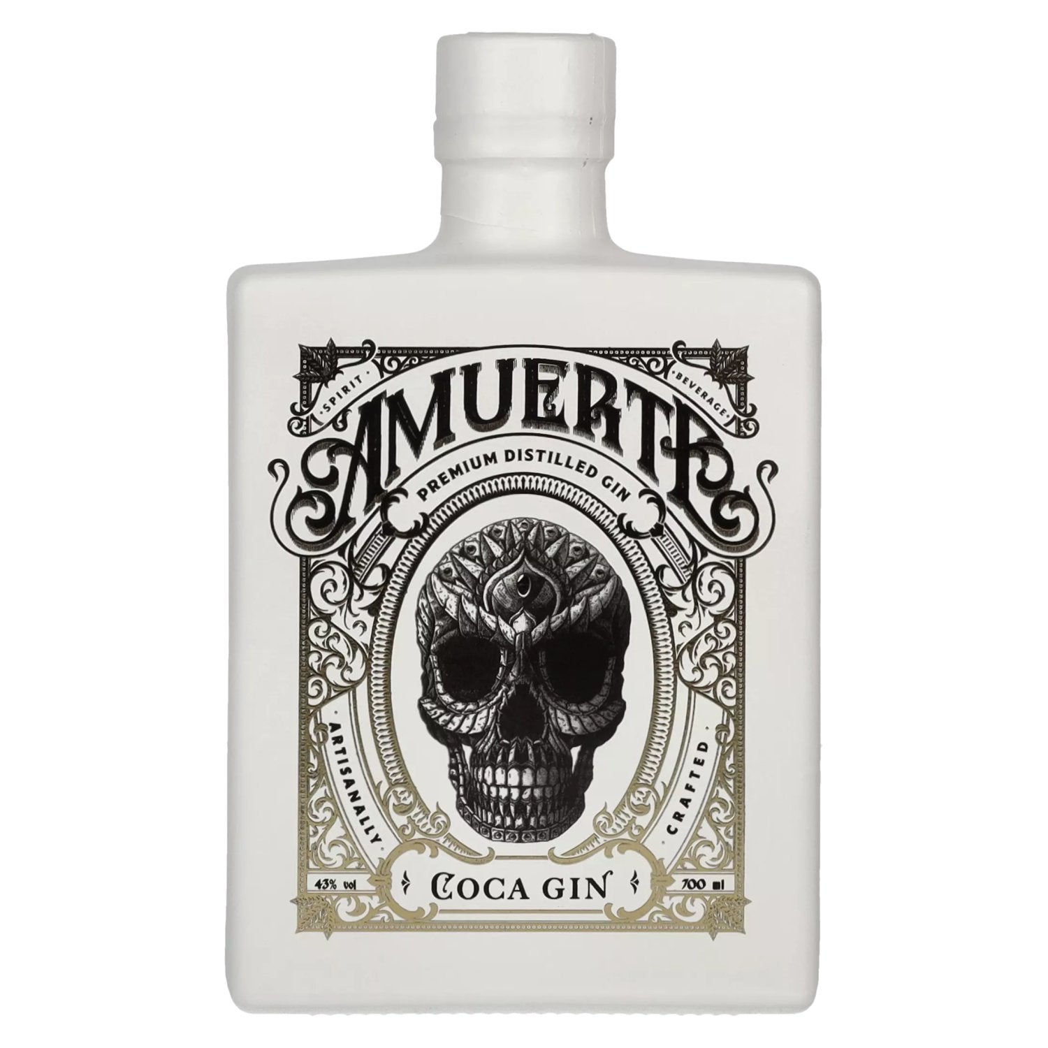 Amuerte COCA GIN - Witte Editie 43% Vol. 0,7l