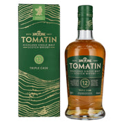 Tomatin 12 Years Old BOURBON & SHERRY CASKS 43% Vol. 0,7l in Geschenkbox