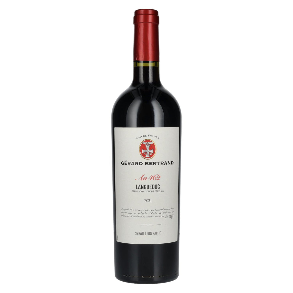 Gérard Bertrand Héritage An 462 Languedoc 2021 14,5% Vol. 0,75l