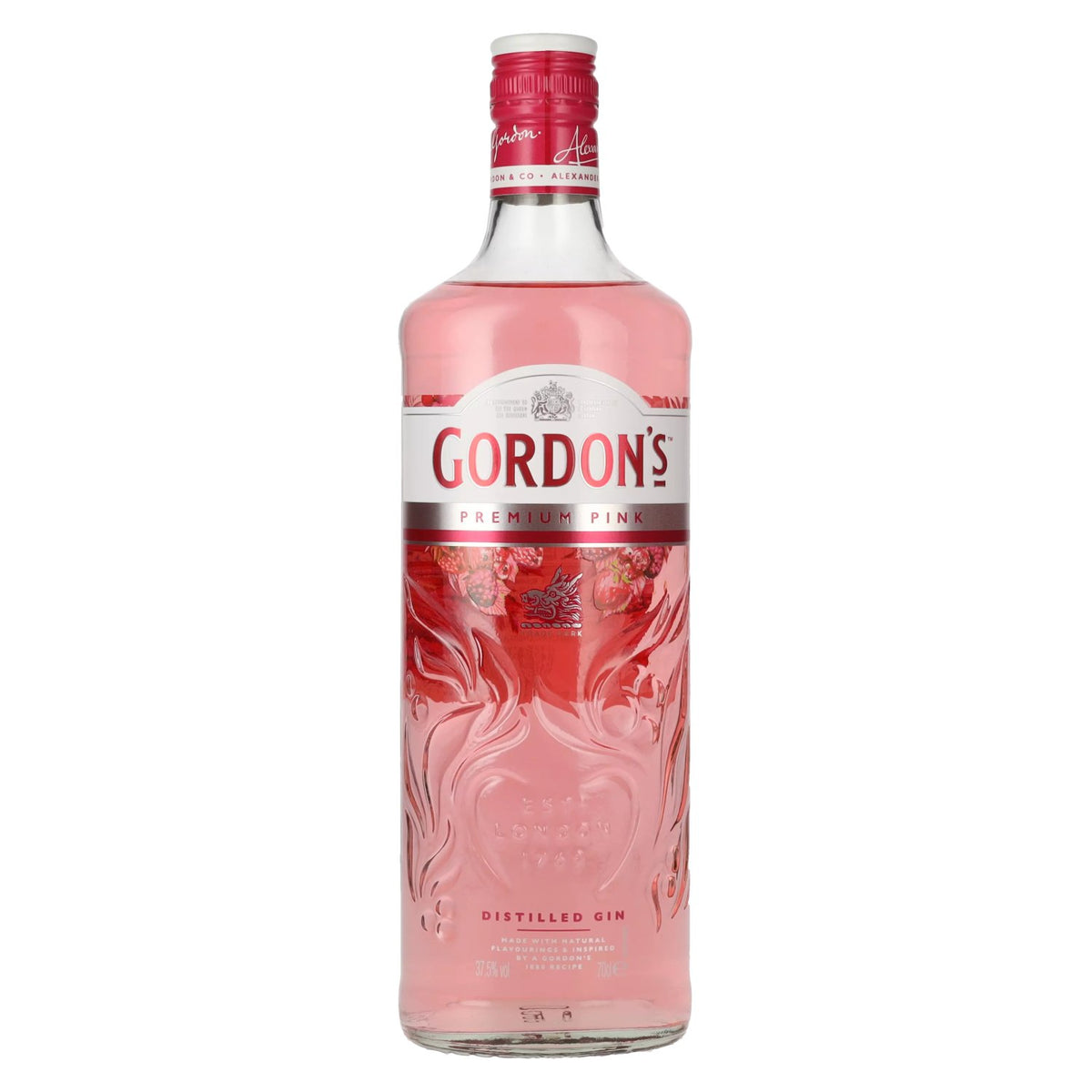 Gordon's PREMIUM PINK Gin distillé 37,5 % vol. 0,7 l