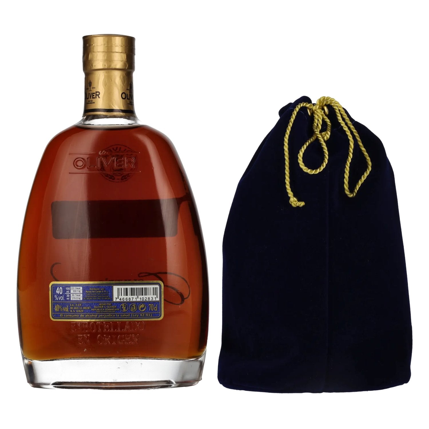 Oliver's Exquisito Sistema Solera Roner 1990 40% Vol. 0,7l