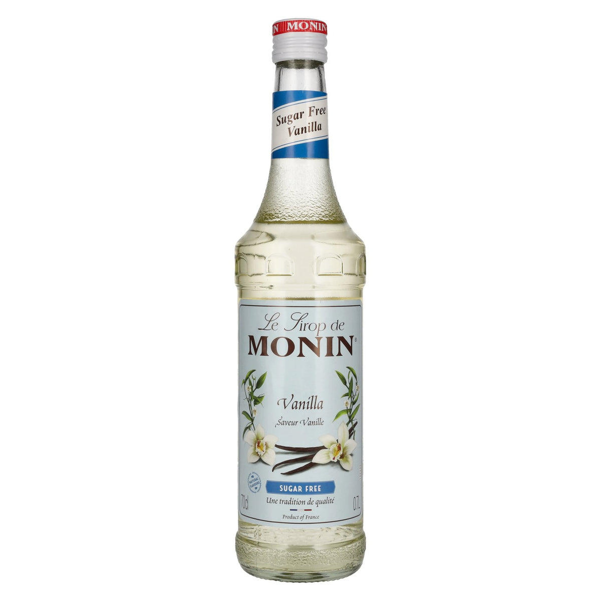 Monin VANILLE SUIKERVRIJE SIROOP 0,7 l