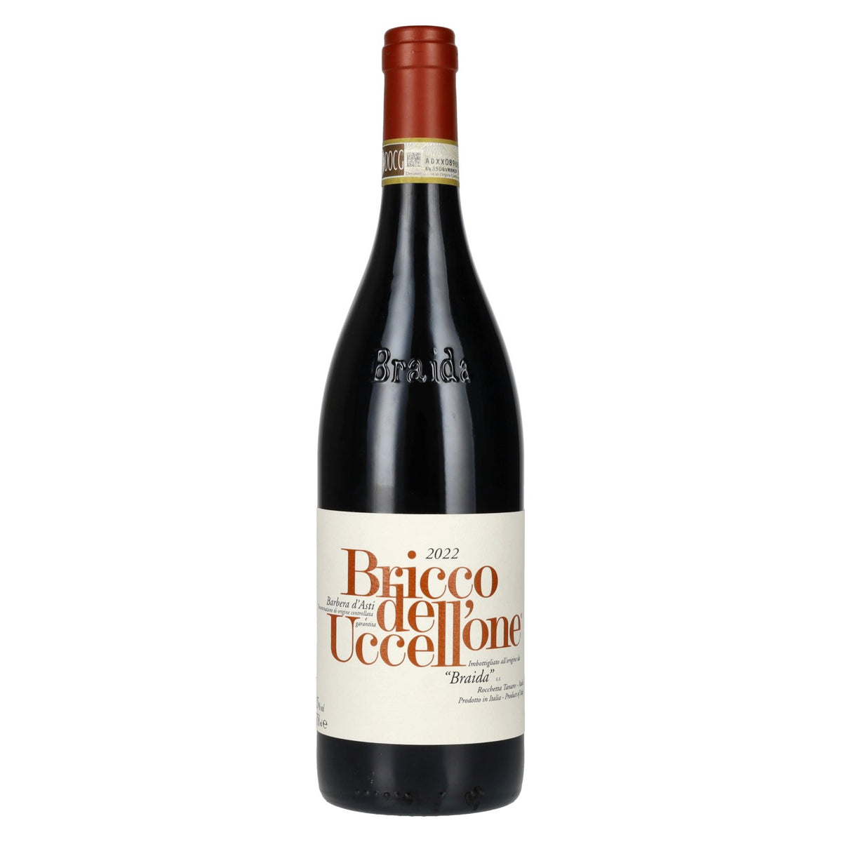 Braida Bricco dell'Uccellone Barbera d'Asti DOCG 2022 15% ABV 0.75l