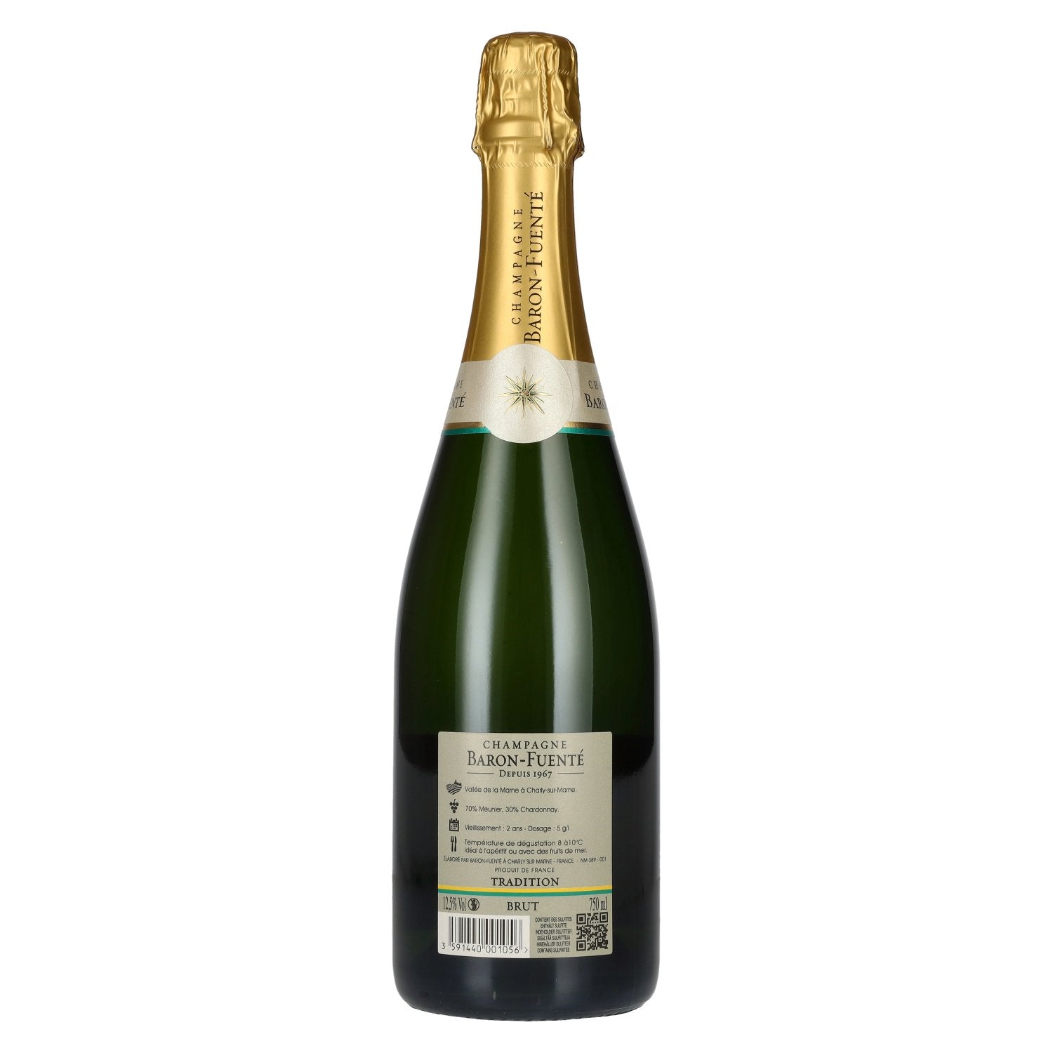 Baron-Fuenté TRADITION Champagne Brut 12,5% Vol. 0,75l