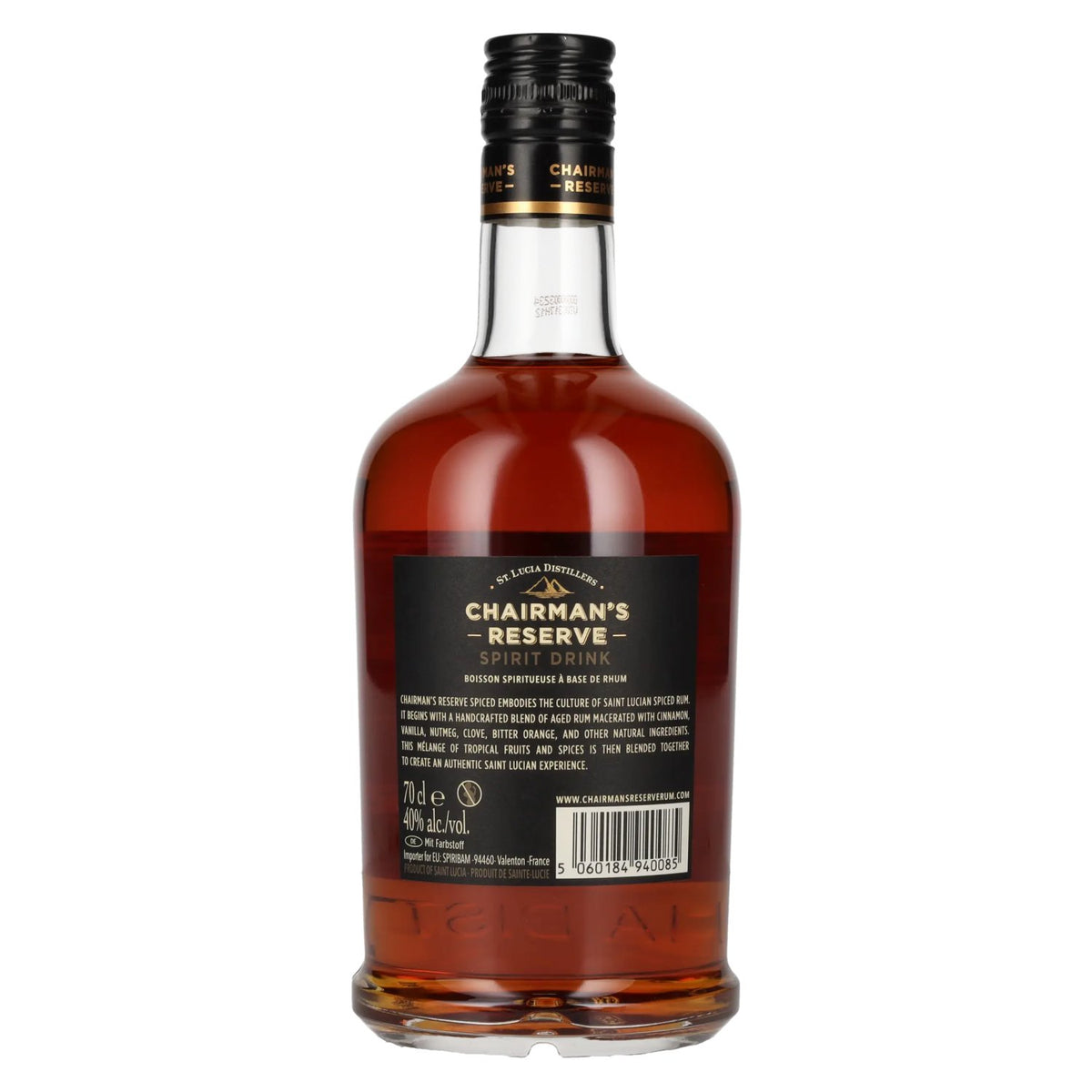 Chairman's Reserve SPICED Original 40% vol. 0.7 l