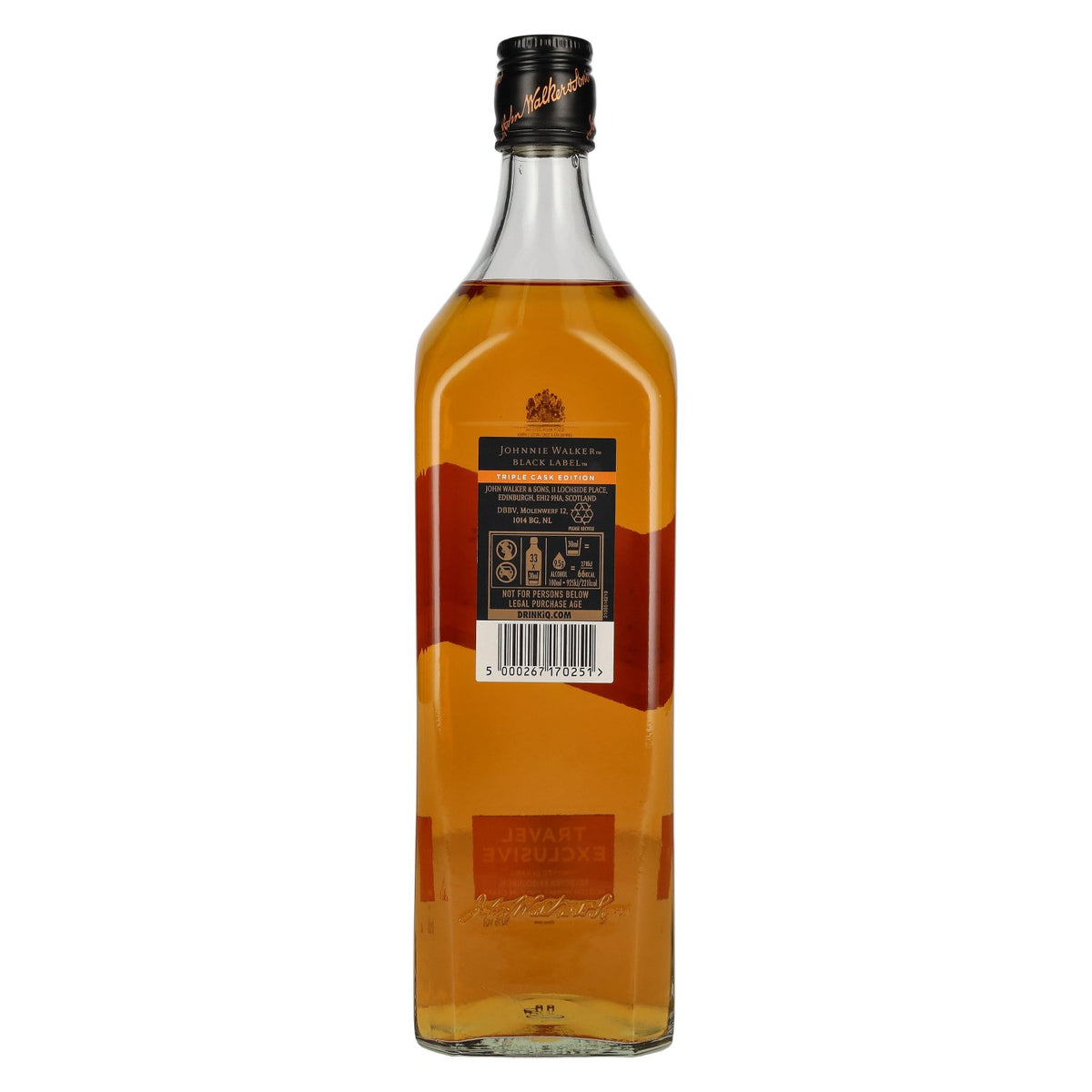 Johnnie Walker BLACK LABEL Blended Scotch Whisky TRIPLE CASK EDITION 40% vol. 1 l