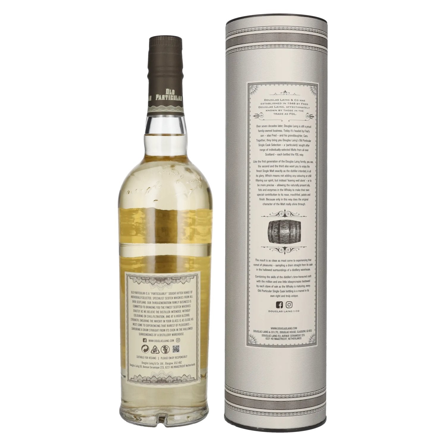 Douglas Laing OLD PARTICULAR Jura 15 Years Old Single Cask Malt 2008 48,4% Vol. 0,7l in Geschenkbox