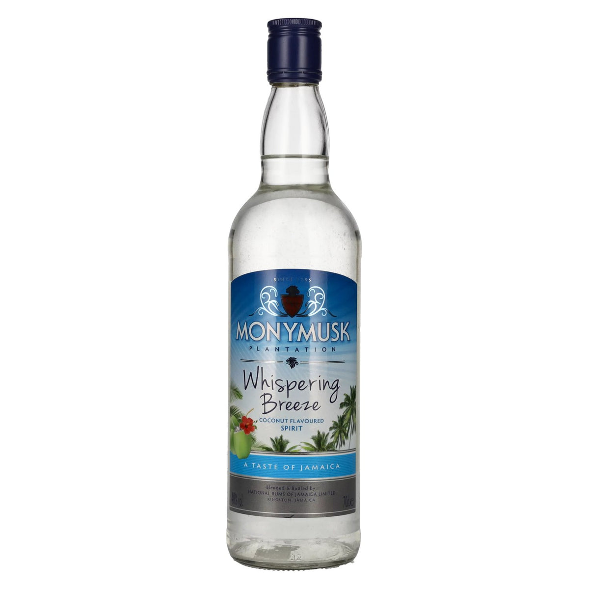 Monymusk Plantation WHISPERING BREEZE COCONUT Flavoured Spirit 40% vol. 0.7 l