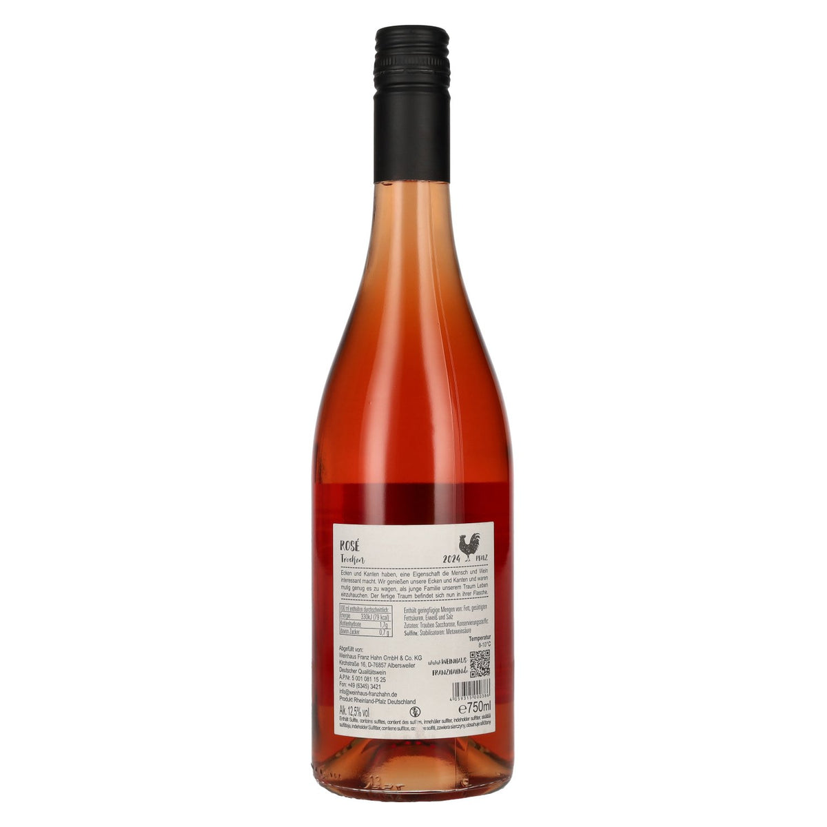 Franz Hahn Rosé 2024 12,5% Vol. 0,75l