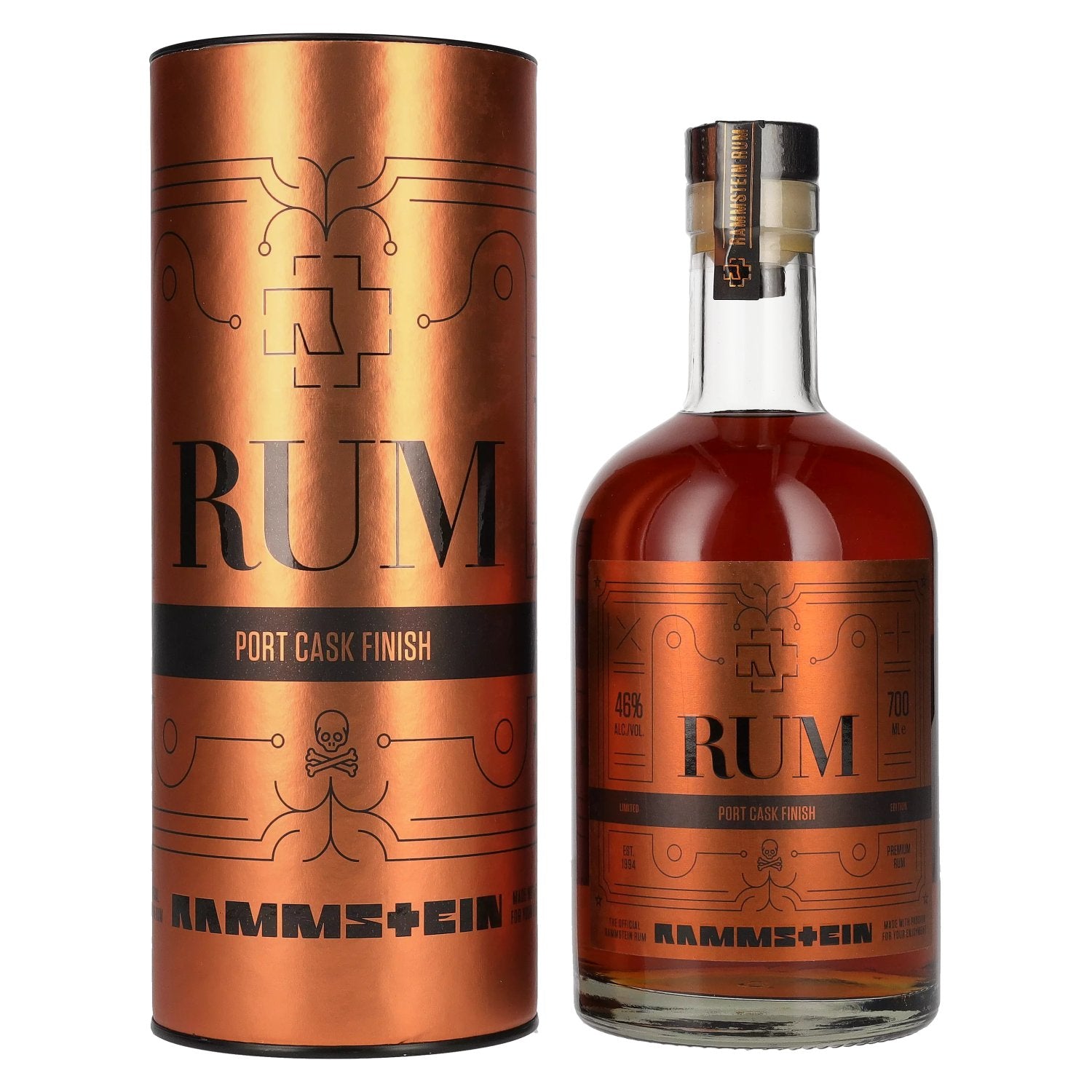 Rammstein Rum Port Cask Finish Limited Edition 46% Vol. 0,7l in gift box