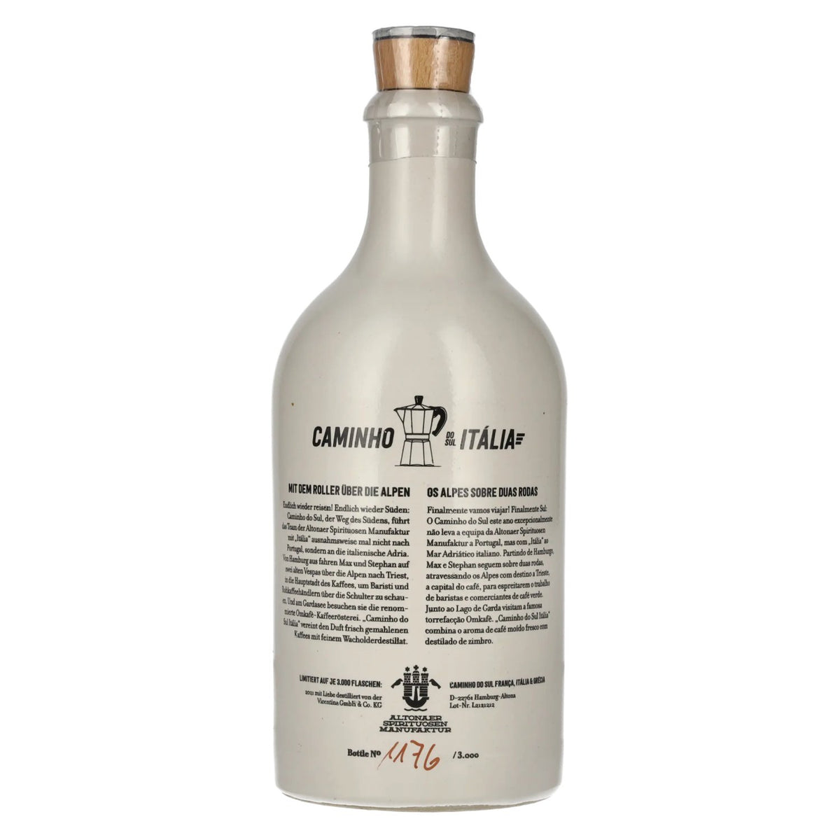 Gin Sul Caminho Do Sul Italië Dry Gin 45% vol. 0,5 l