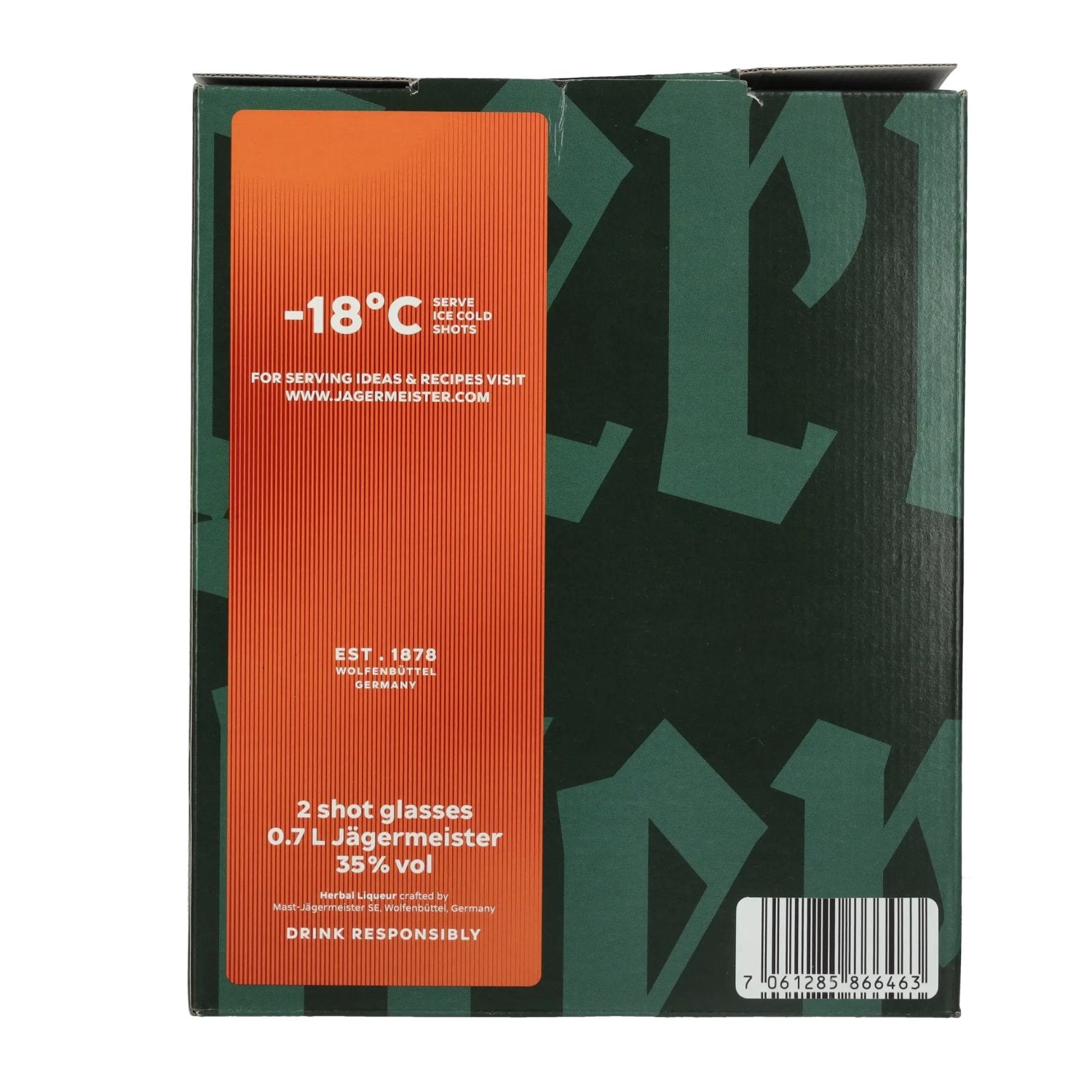 Jägermeister TWINPACK Limited Design Edition 35% Vol. 2x0,7l in Geschenkbox