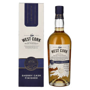 West Cork SHERRY CASK FINISHED Ierse Single Malt Whiskey 43% Vol. 0,7l in geschenkverpakking