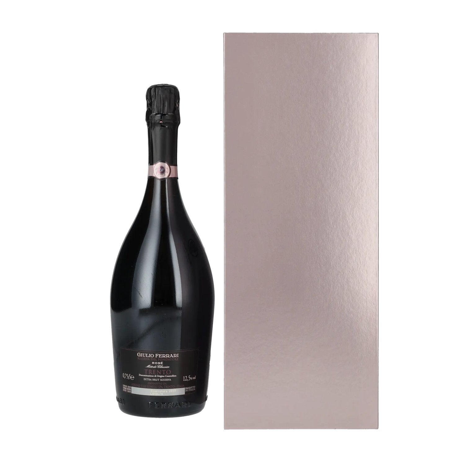 Ferrari GIULIO FERRARI ROSÉ Trento DOC 2008 12,5% Vol. 0,75l in Geschenkbox
