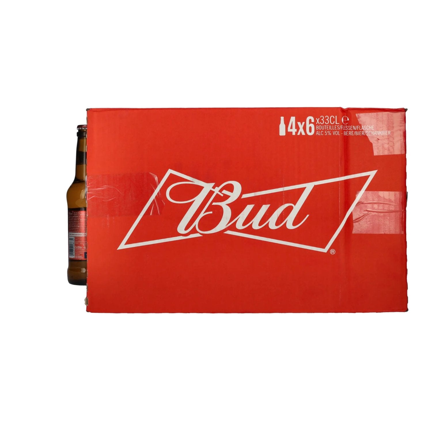 Bud American Lager Beer 5% vol. 4x6x0,33 l