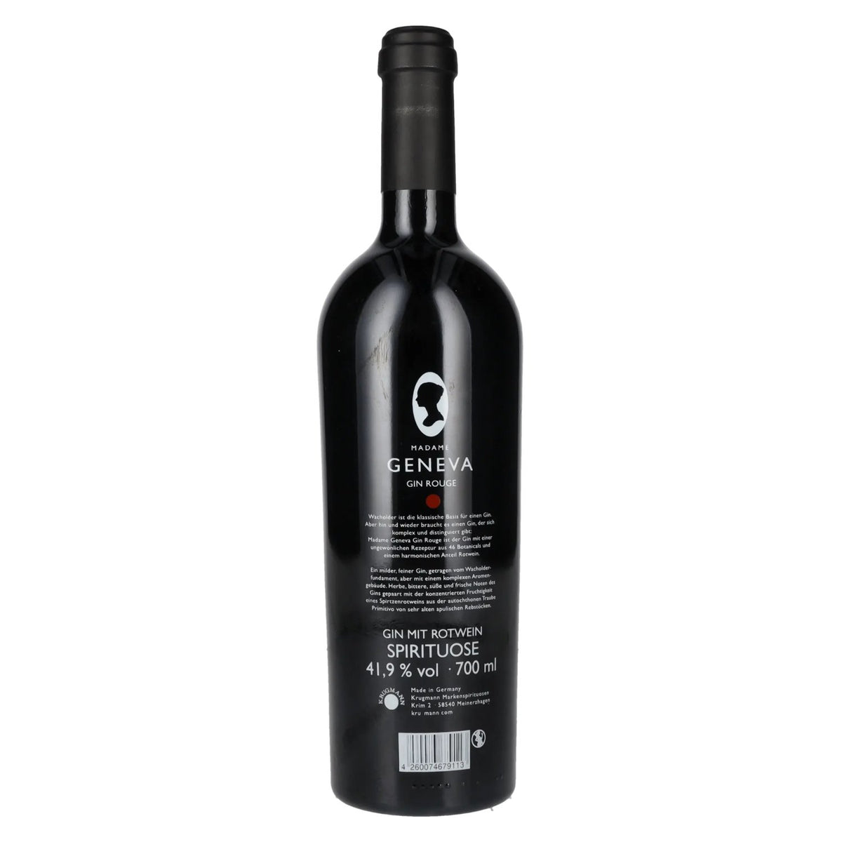 Madame Geneva Gin Rouge 41,9 % vol. 0,7 l